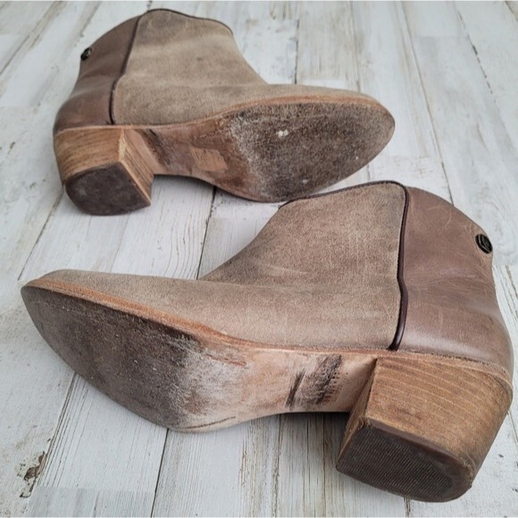 Ugg Koolaburra Taupe Heeled Booties - Picture 7 of 10